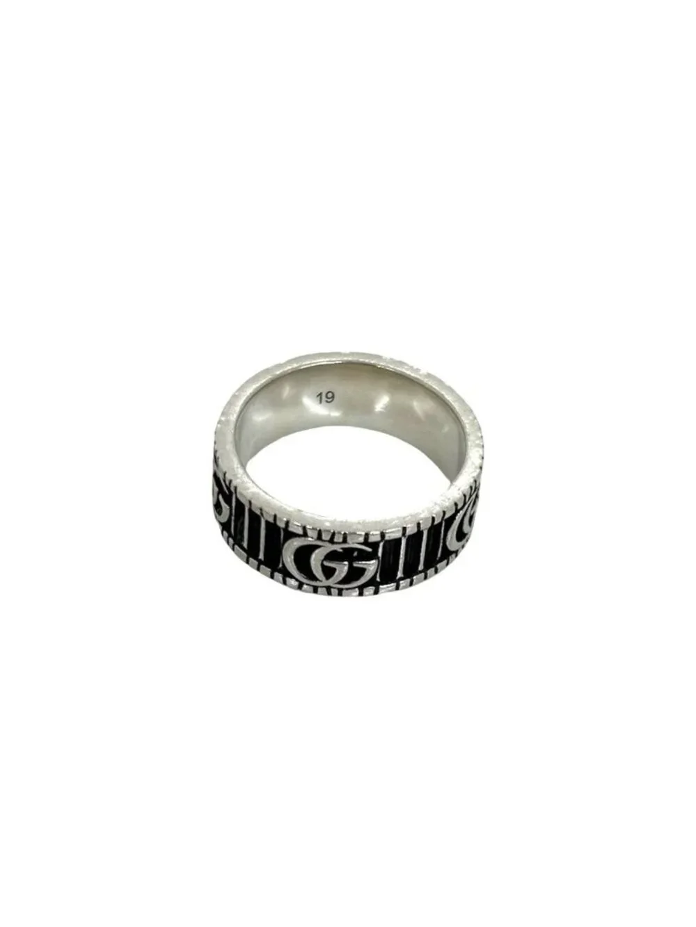Gucci Double Ring 925 Sterling Silver Accessory